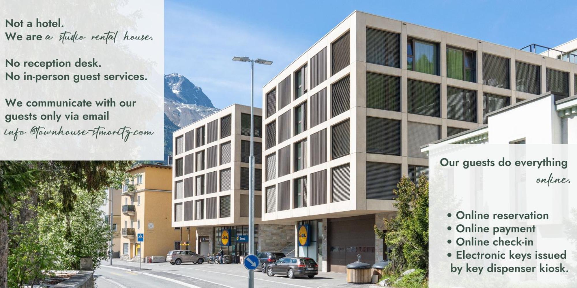 Appartamento Townhouse N9 Sankt Moritz Esterno foto